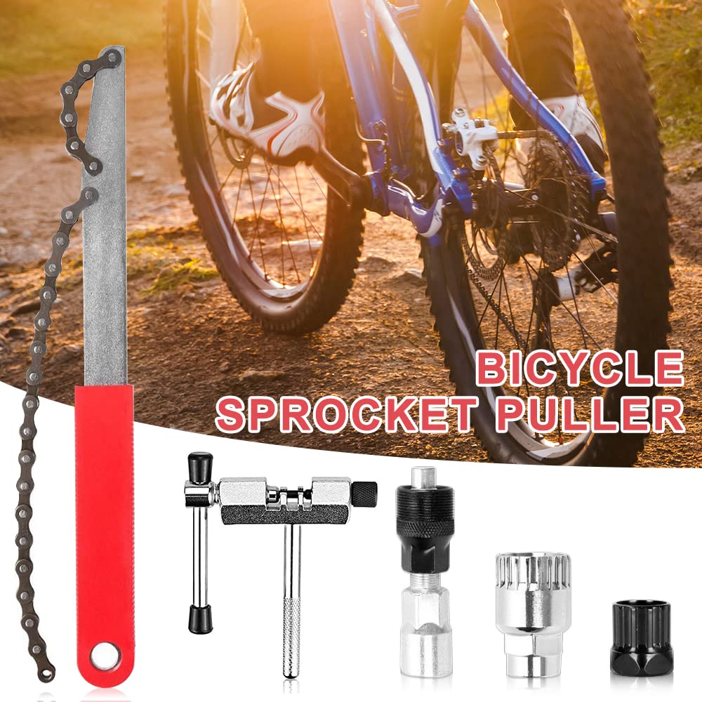 Kit Attrezzi Riparazione Bici Professionale - Estrattore Catena, Smagliacatena E Tool Per Movimento Centrale - Foto 9