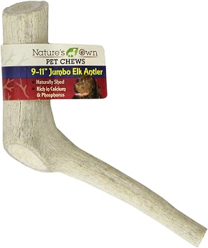 Best Buy Bones395042 9-11-Inch Amer Elk Antler Bulk For Pets, Jumbo