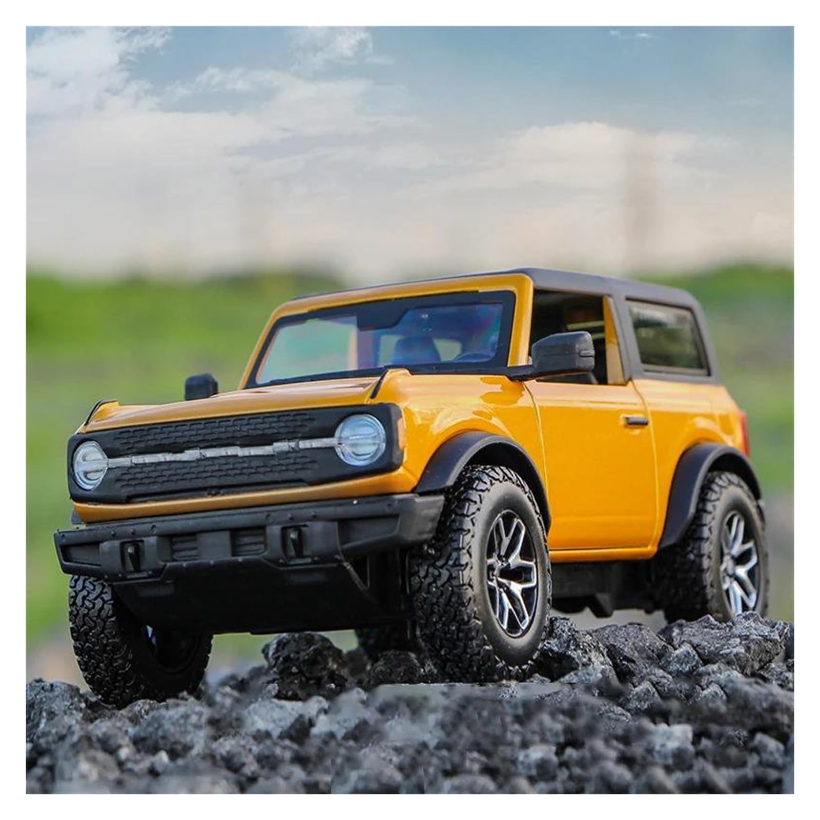 Btwodian Scale Model Car For Bronco For Badlands 2021 Diecast Model Car