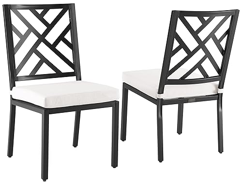 Crosley Furniture Locke 2-Piece Outdoor Chair Set, Dining Patio Chairs