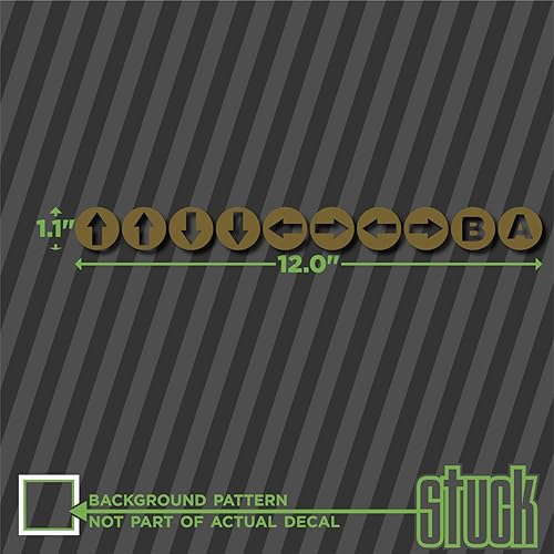 Miniatura 9 de 99 Lives Code - 12 x 1.1 pulgadas - Adhesivo de vinilo para arriba hacia abajo