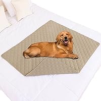 Vista 175 de Smiry Funda Impermeable para Cama de Perro Manta para Mascotas, Manta Suave y Lavable para Perros para Muebles Cama Sofá Sillón Reversible, a
