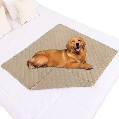 Miniatura 177 de Smiry Funda impermeable para cama de mascota, suave y lavable, para cama, sofá, reversible, perros pequeños, medianos, grandes, gatos, diseño