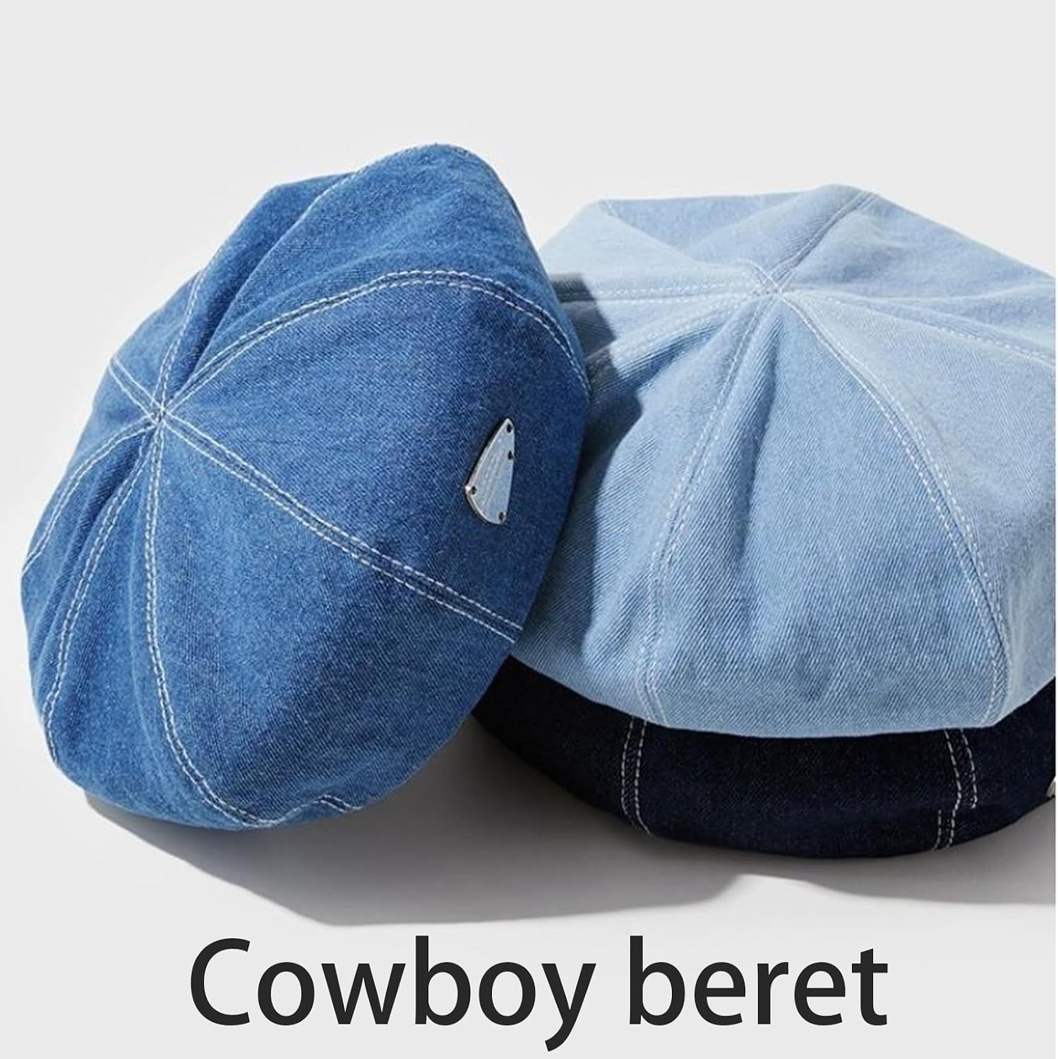 Trendy Berets British Elegant Painter Hat with Butterfly Grandpa Cabbie for Outdoor Walk Club Cabbie Berets Hats for Women