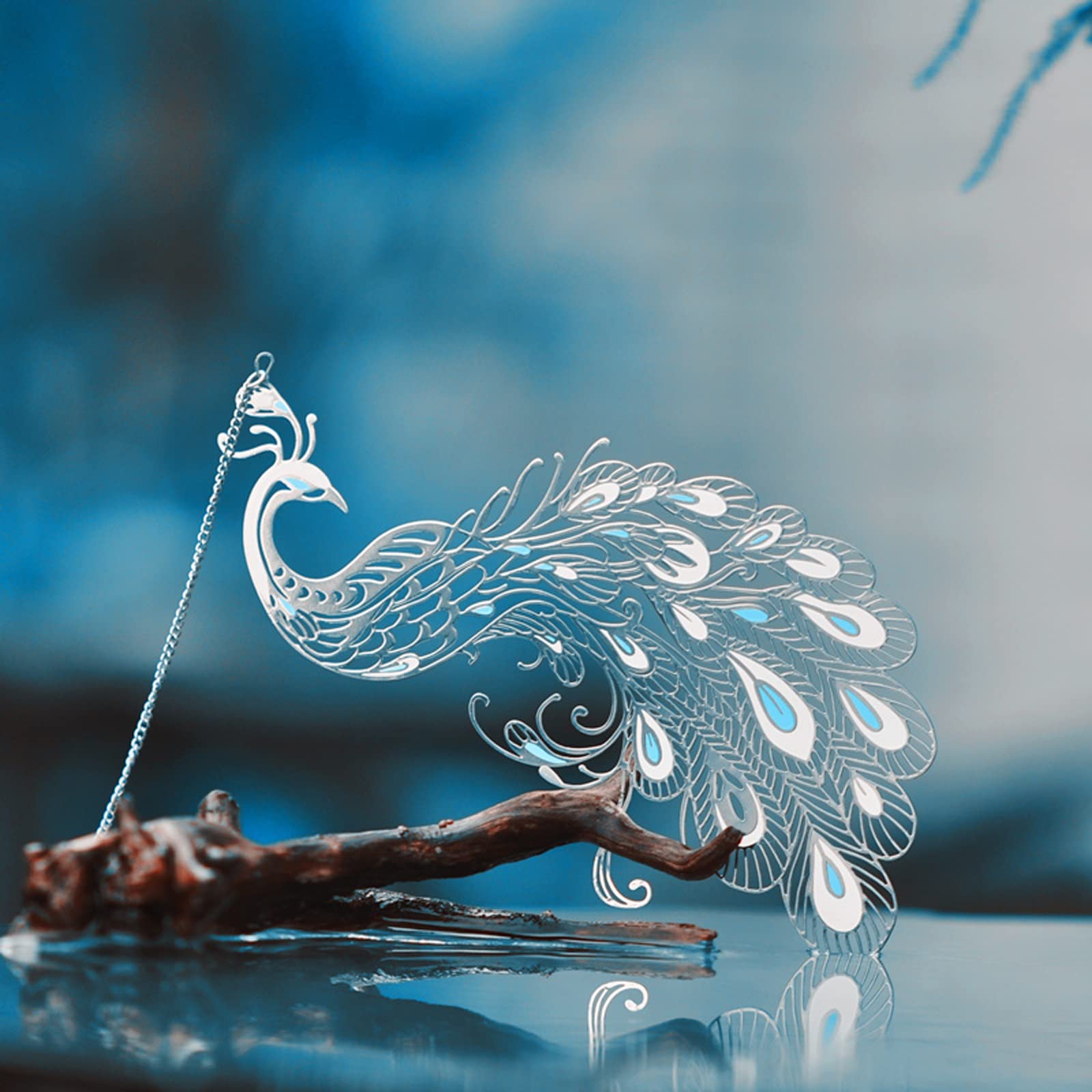 Marque Pages Peacock Bookmark Metal Graduation Enseignant Enseignant Cadeaux for Femmes Ses Filles Lecteurs Amis Femme Signets