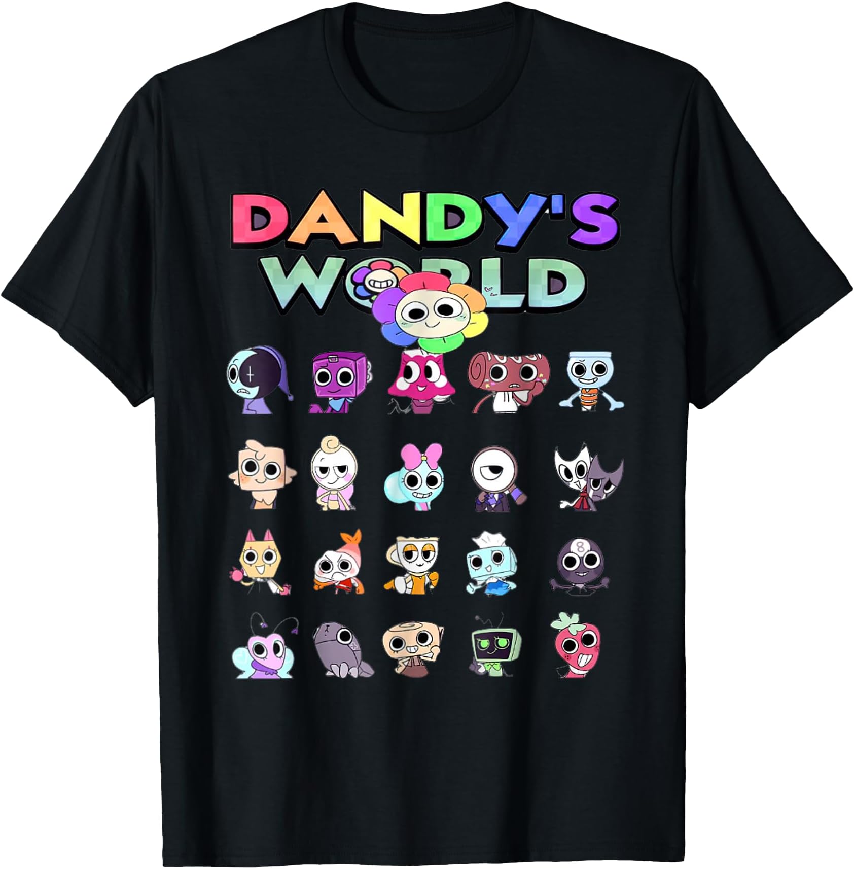 Dandy's World Costume For Kids And Adults Birthday Gifts T-Shirt