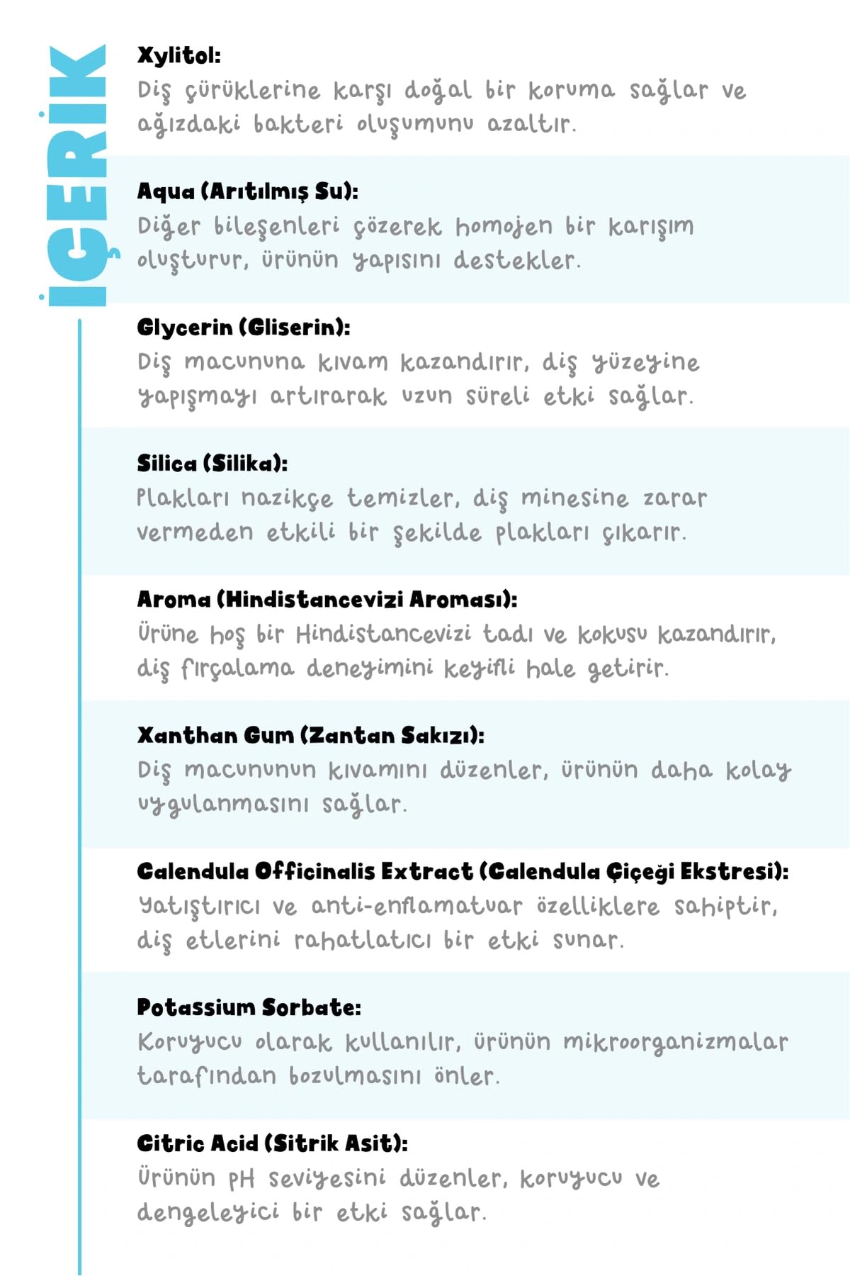 BABYTON Doğal Hindistan Cevizi Diş Macunu 3'Lü Set 50 Gr