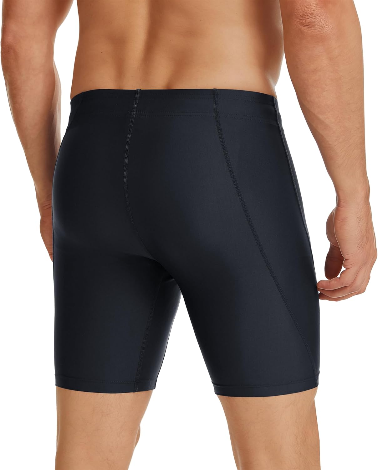 Swim Jammers for Men Quick Dry Racing Training Professional Athletic Swimsuit Swimming Chlorine Resistant UPF 50 +