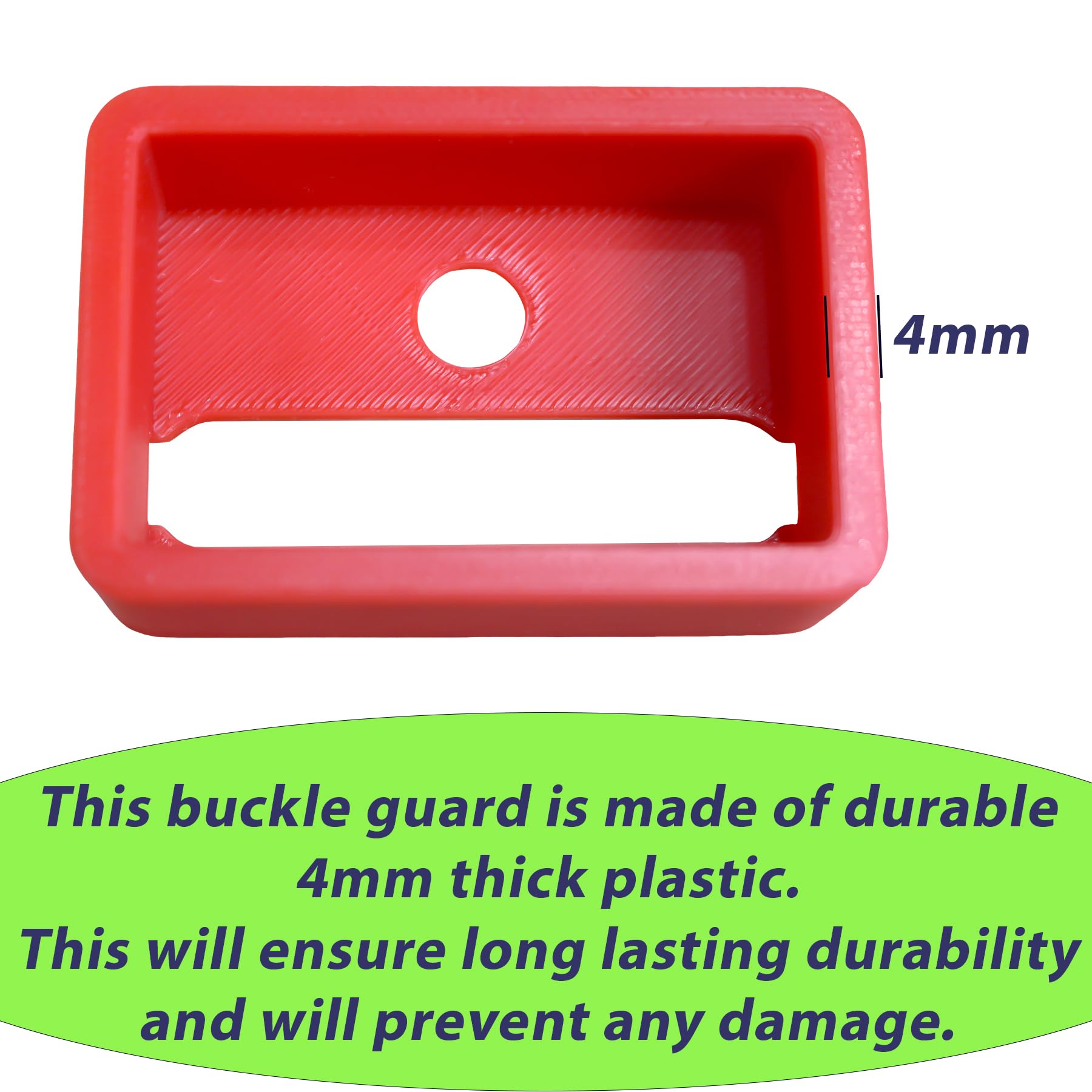 Decoralin Seat Belt Buckle Guard, Safety Cover with Keychain Release Key, Prevents Unbuckling by Kids & Dementia Patients - Image 4