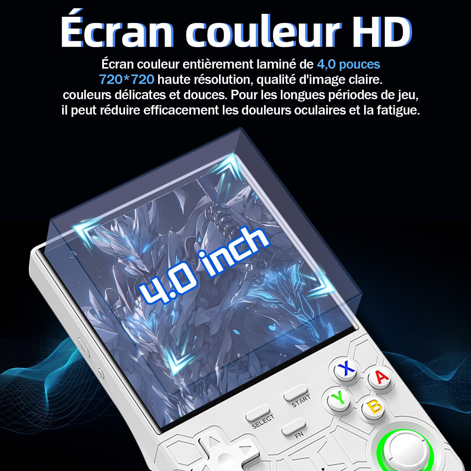 R36 Ultra Console Portable Rétro Jeu 4 ''écran IPS Joueurs De Jeu Portables émulateur Lecteur Vidéo De Poche 64G/128G 20000 + Jeux  44