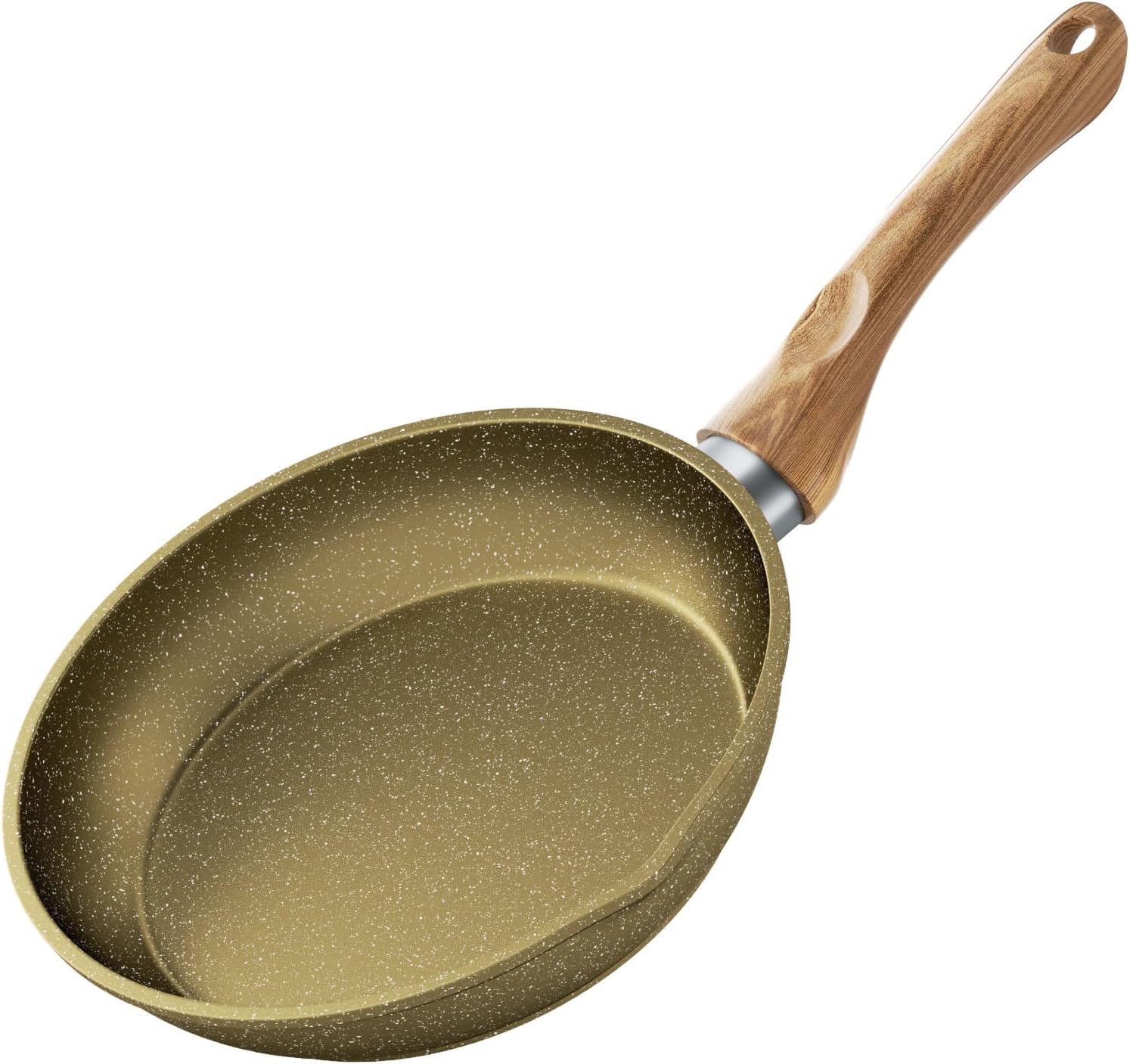 Easy chef always, 8 Inch Nonstick Frying Pan Skillet, Non Stick Granite Coating Egg