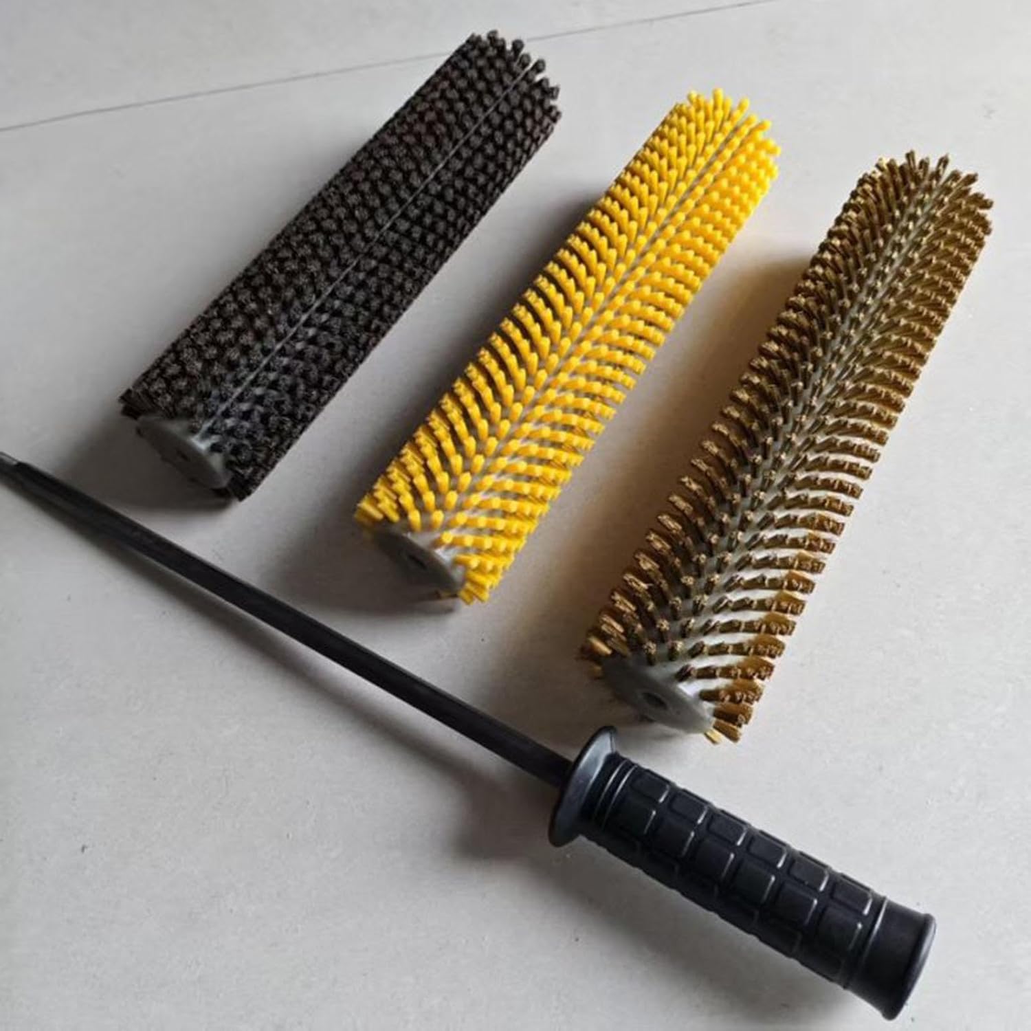 LOL-FUN スキーブラシセット 扱いやすく、プロ仕様で効率的、実用的、軽量、ポータブル、再利用可能