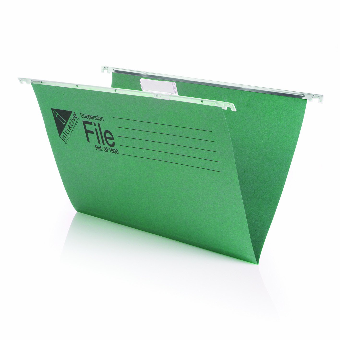 [25 Pack] Green Foolscap Hanging Suspension Files Tabs Inserts Filing Cabinet Folders