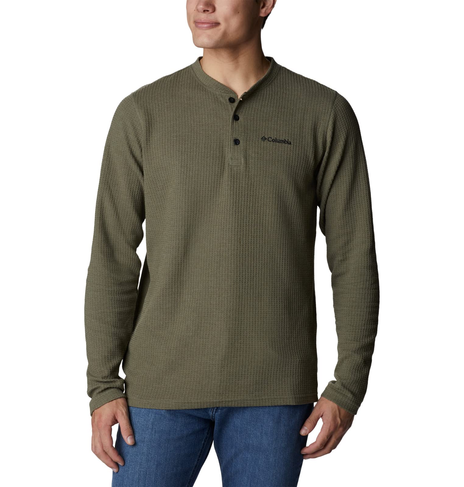 ColumbiaMen's Pine Peak Waffle Long Sleeve Henley