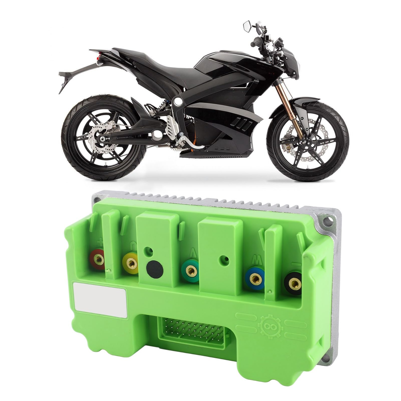 Sorandy Bezszczotkowy Sterownik Silnika Prądu Stałego 72 V Zapewniający zwiększoną wydajność i stabilność Motocykli Elektrycznych i Skuterów, 200 A, Wysoka trwałość