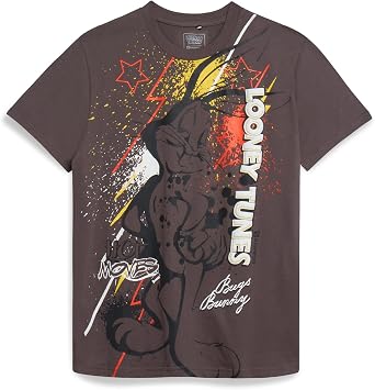 Southpole Boys Graphic T Shirts - Looney Tunes Bugs Bunny Tom and Jerry Crewneck Cotton Short Sleeve Graphic Tees