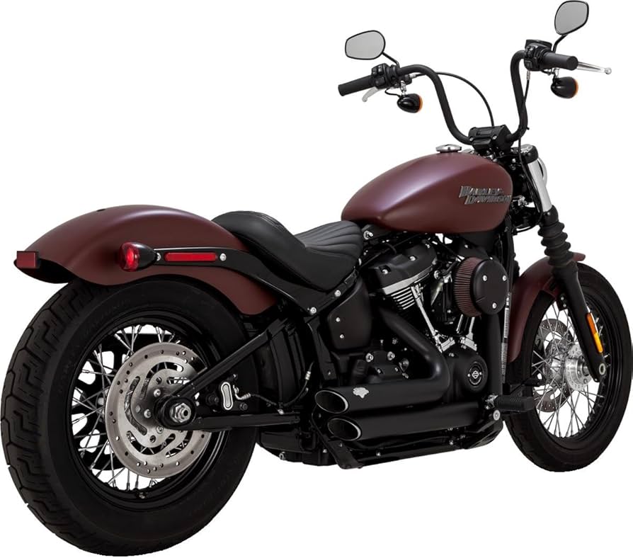 Amazon | Vance & Hines ショートショット 千鳥排気ブラック 47233