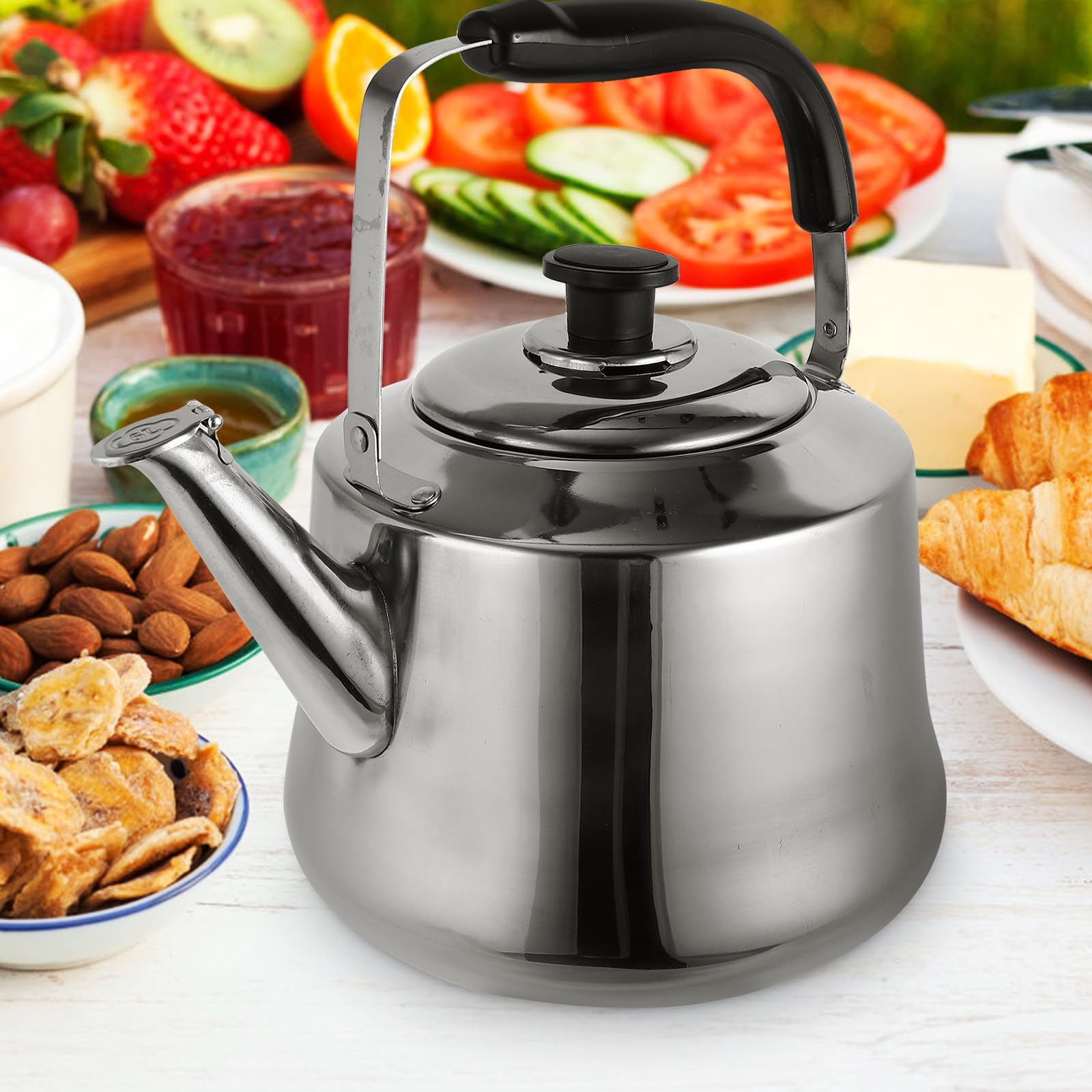 Tetera de Acero Inoxidable de 6 L Sonido para Cocina