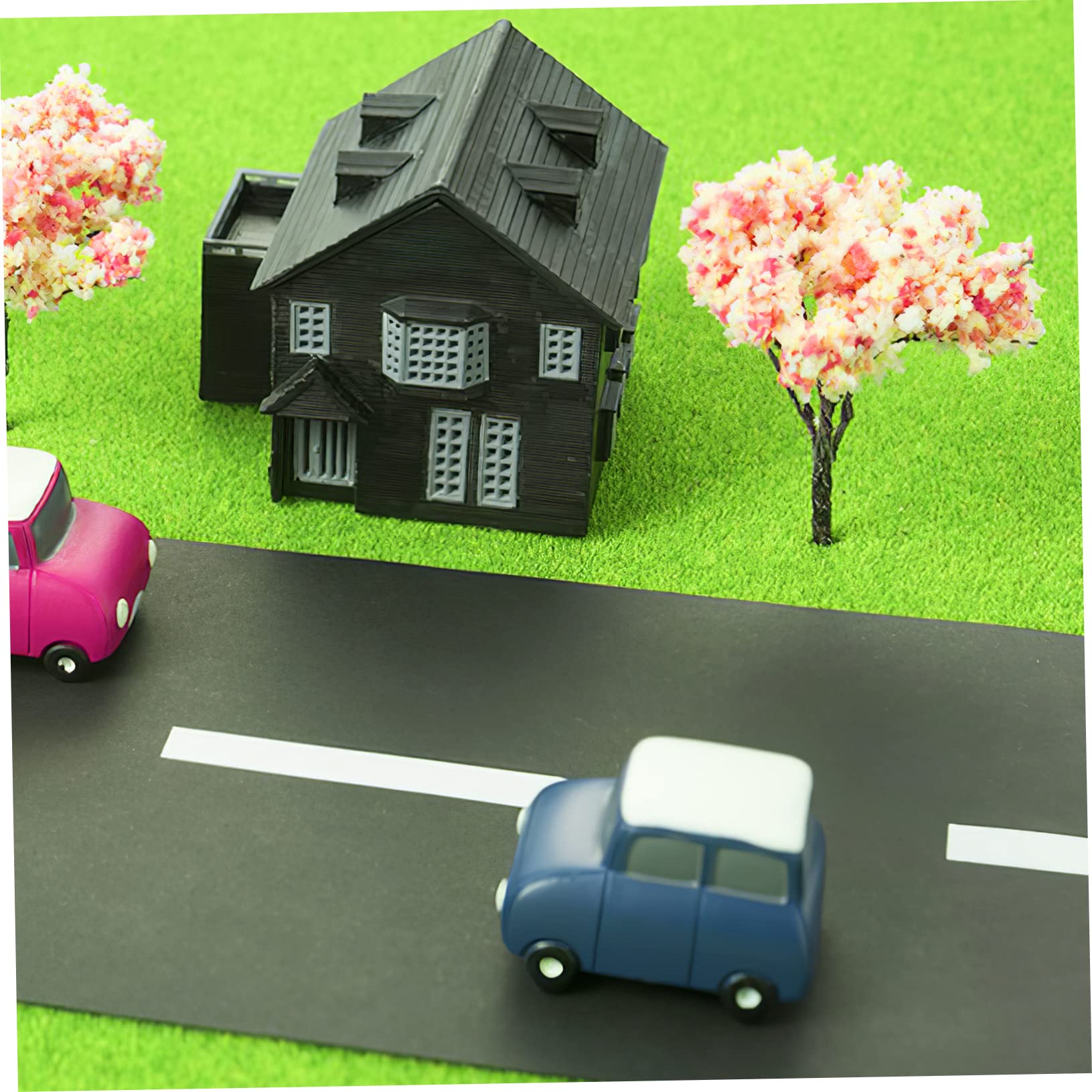 Cabilock 60 Piezas Árbol arboles para maquetas Decor arbol frutal Falso Tren paisajes arboles Adornos de terrario Mini arboles para Manualidades arboles en Miniatura para Jardin el plastico
