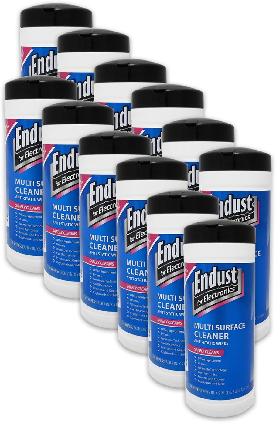 Endust For Electronics Screen Cleaner Wipes, Electronics