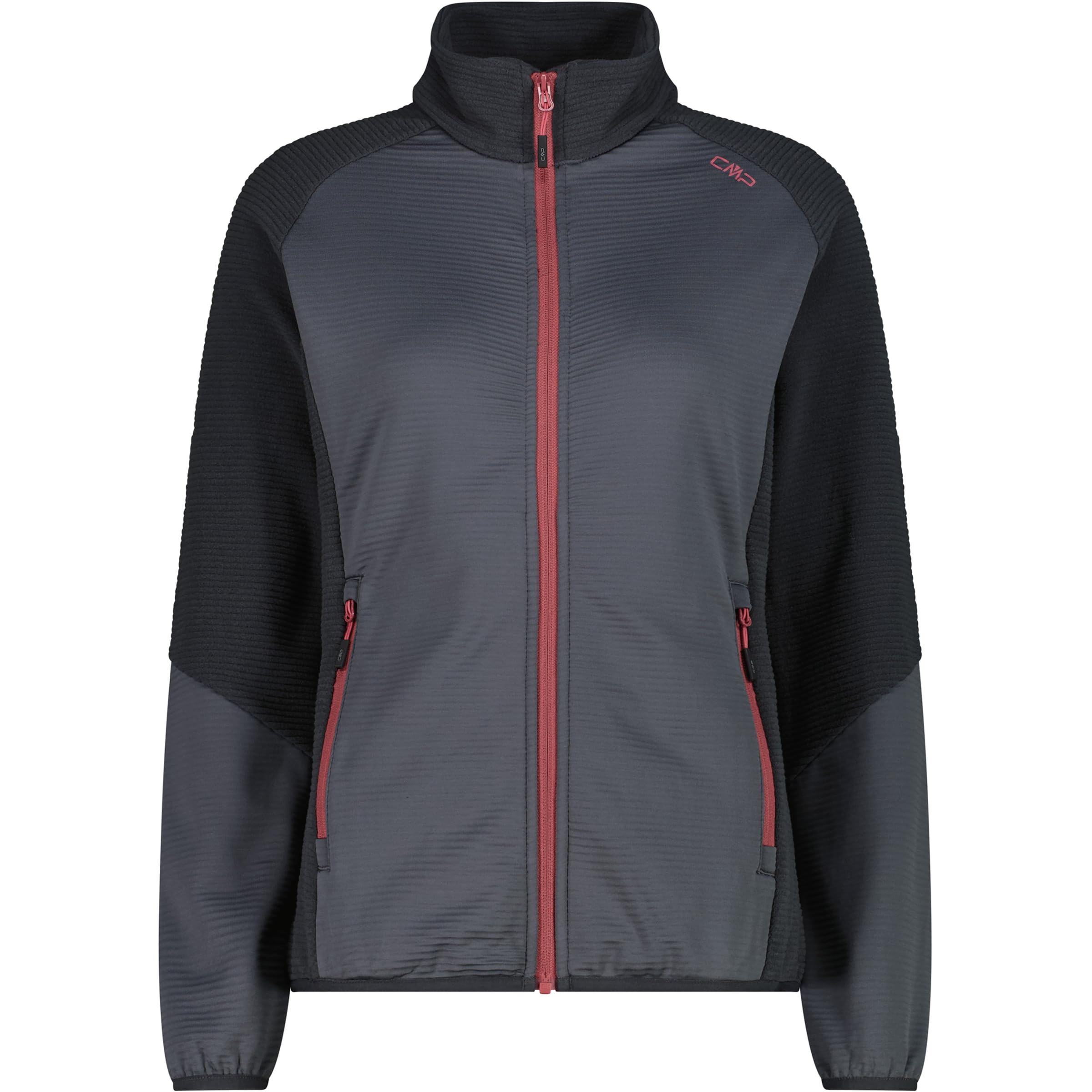 Veste anthracite femme CMP taille L blouson chaud imperméable coupe-vent hiver - 4