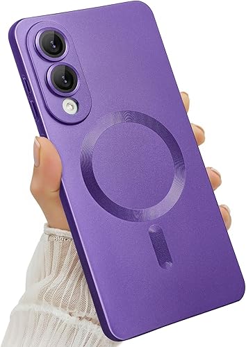Miniatura 48 de Funda Magnética para Samsung Galaxy S25 Plus para Mujeres Hombres Niñas [Compatible con MagSafe] [Protector de Lente de Cámara] Mate Bonita Delgada