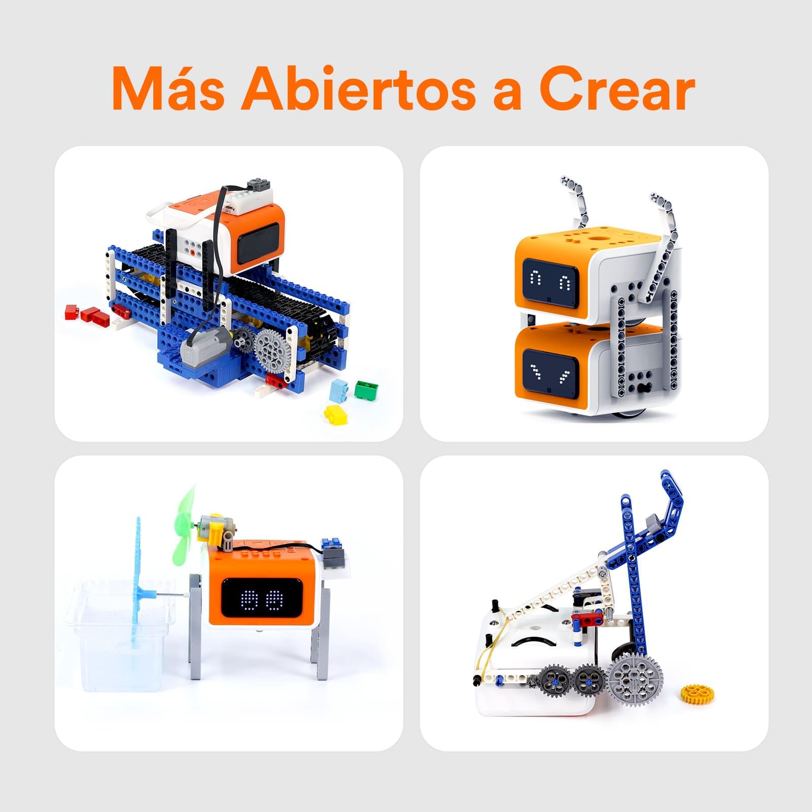 Robots Juguetes Programables Niños de 8-12 años, VinciBot Robot de Codificación IA con App Control Remoto Compatible Scratch Python Robot Electrónico Inteligente Juguetes Educativos Stem