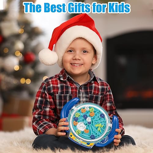 Miniatura 7 de Juegos de rompecabezas de laberinto para niños de 4 a 8 años, juguetes de laberinto de gravedad 3D para 3, 4, 5, 6, 7, 8, 9, 10, 11, 12 años,