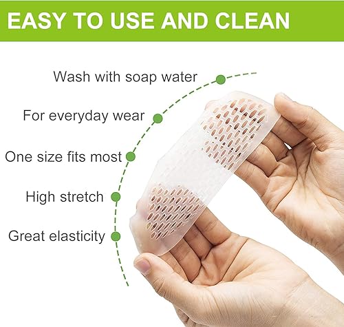 Miniatura 5 de Almohadillas de gel metatarsiano, separadores de dedos, almohadillas de férula para juanetes para Hallux Valgus, puntera de martillo, almohadillas