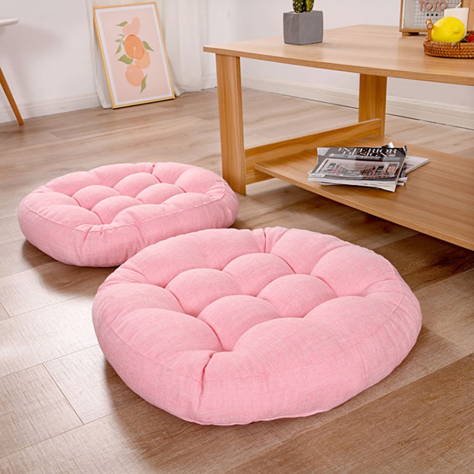 Amazon.co.jp: 座布団 T42*42cm クッション シートクッション 四角 42