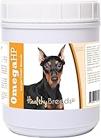 Vista 56 de Healthy Breeds Schnauzer en miniatura Omega HP Ácido graso para piel y pelaje Masticables suaves 60