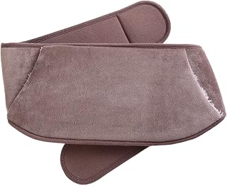 Clicitina USB Heating Belt USB Thermal Belt 5V Electric Belt Heating Belt Premium Waistband Soft Hand Waist Warmer Cover Kesser Fan Heater (Coffee, One Size)