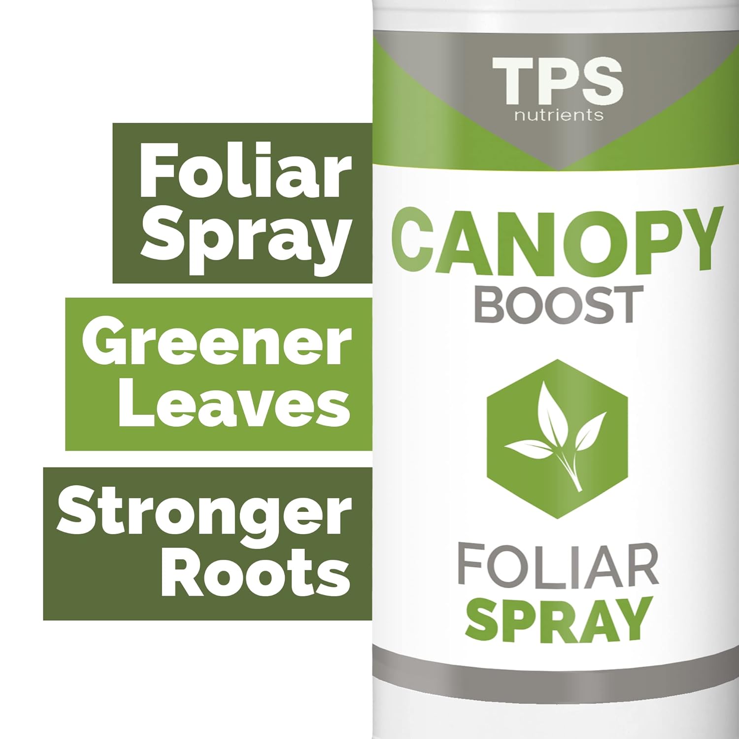Canopy Boost Foliar Spray – Liquid Plant Food for Faster Nutrient Uptake, Fuller Canopy Growth & Greener Leaves, 32 oz