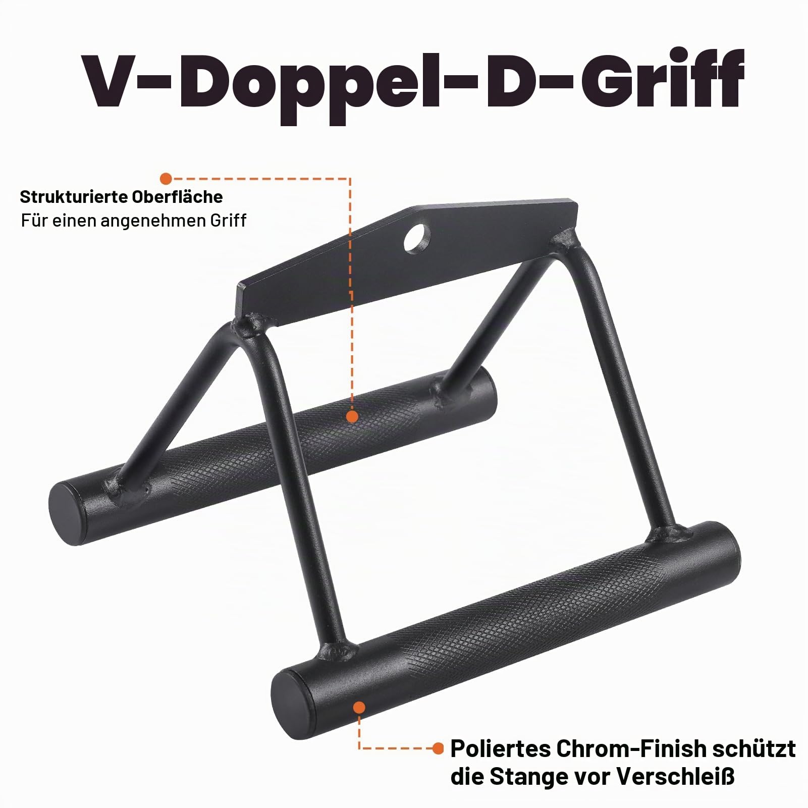 Workout Cable Machine Attachment for Home Gym, SERTT LAT Pulldown Attachments, Cable Accessories for Weight Training, Straight Bar, Tricep Rope, Double D Row Handle, V-Shaped Bar