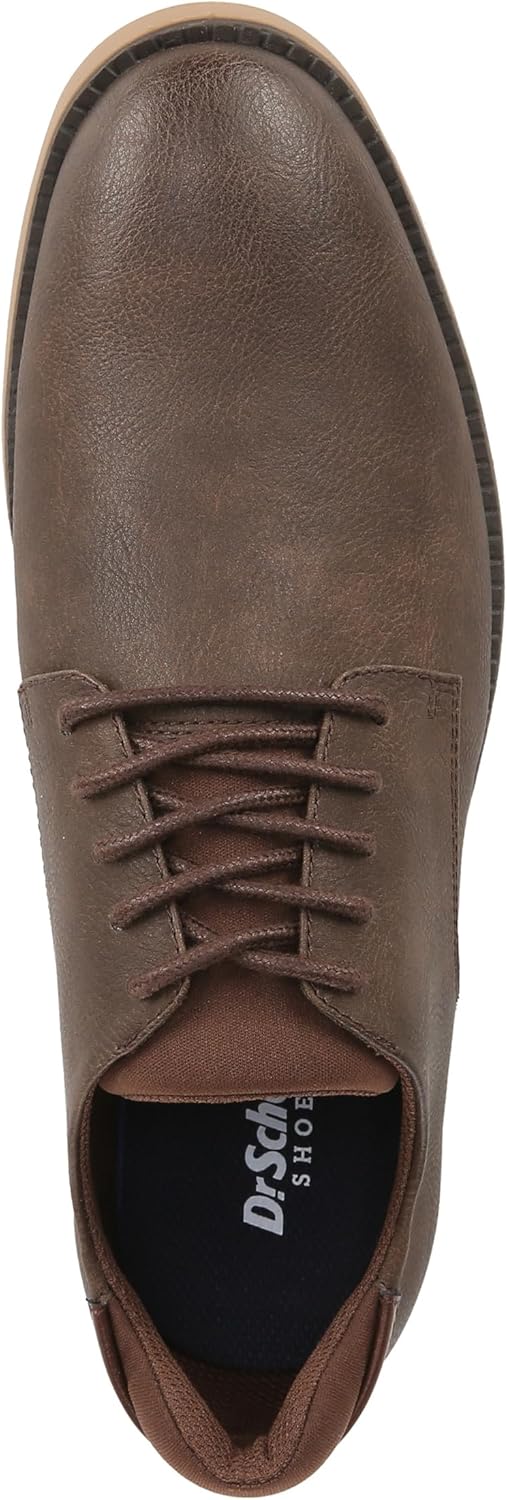 Dr. Scholl's Shoes Men's Sync Plain Toe Dress Casual Oxford, Brown/Brown Smooth, 13 - Image 6
