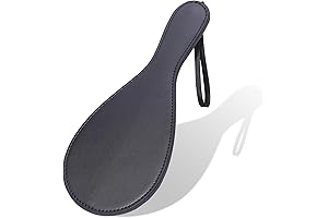 Satin and Faux Leather Spanking Paddle for Adult Sex Toys, Bondage Sexual Paddles BDSM Set