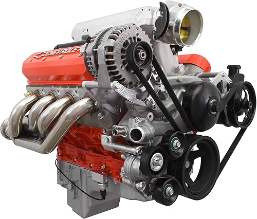 Miniatura 7 de ICT Billet LS - Soporte de reubicación para alternador de camión, lado del pasajero, montaje alto compatible con camionetaLS3 L99 Camaro SS 4.8L