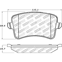 StopTech 309.13860 Sport Brake Pads with Shims and Hardware