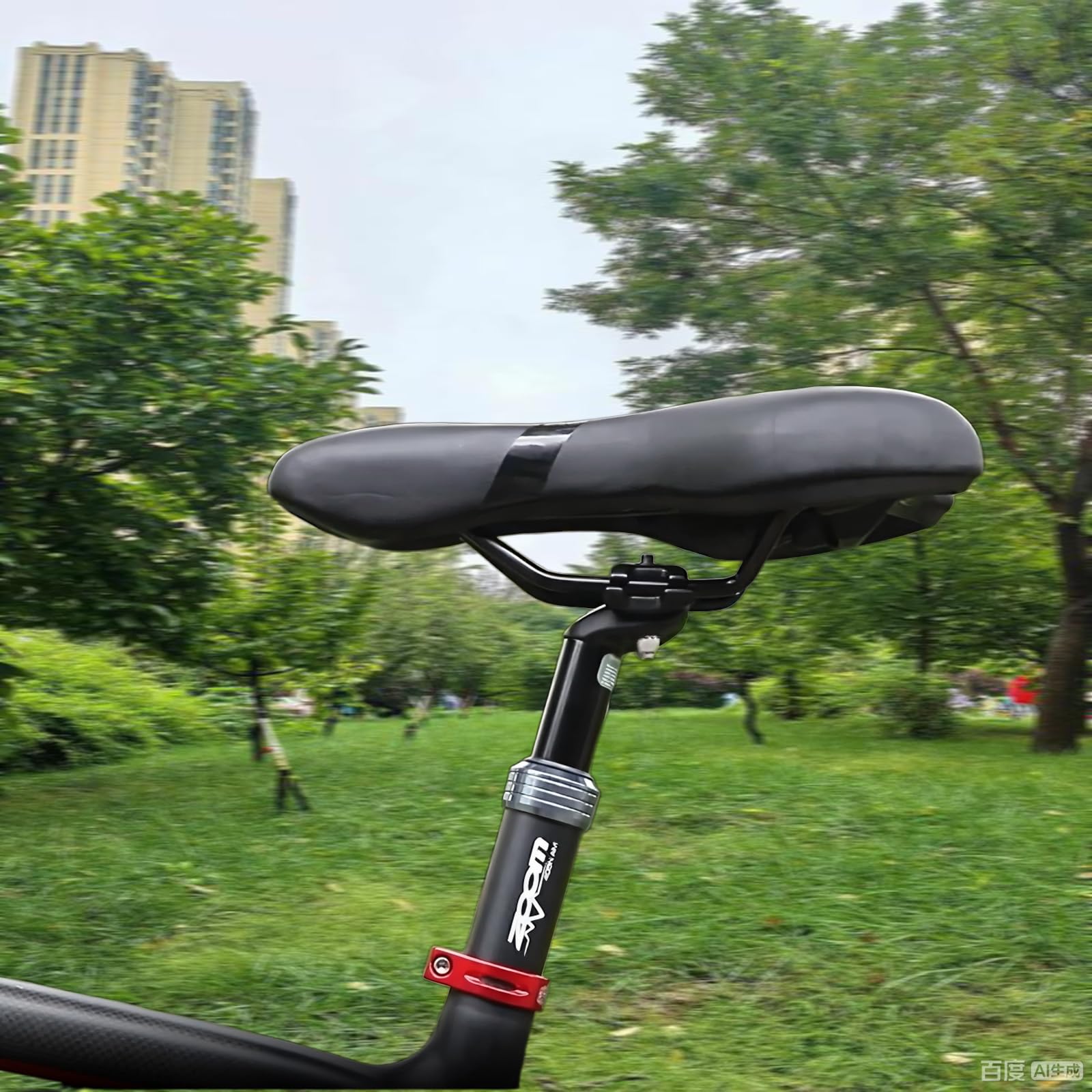Tija de sillín de Bicicleta con suspensión, tija de sillín con Resorte, diámetro 27,2mm/30,8 mm/30,9mm/31,6 mm,Adecuada para Bicicletas eléctricas, Bicicletas de montaña, Bicicletas urbanas