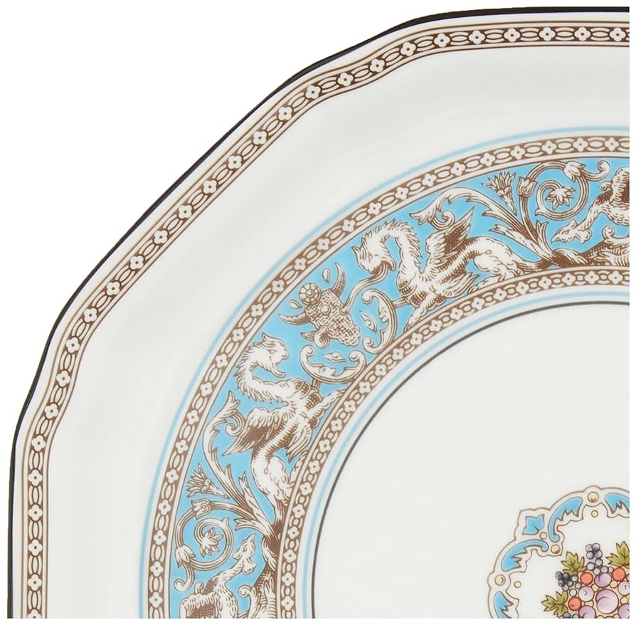 新品⭐︎ウエッジウッド　フロレンティーン ターコイズ オクタゴナルディッシュ L WEDGWOOD ウェッジウッド フロレンティーンターコイズ