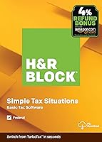 Vista 5 de [Versión antigua] H&R Block Tax Software Basic 2019 [Exclusivo de Yaxa] [Descarga Mac]