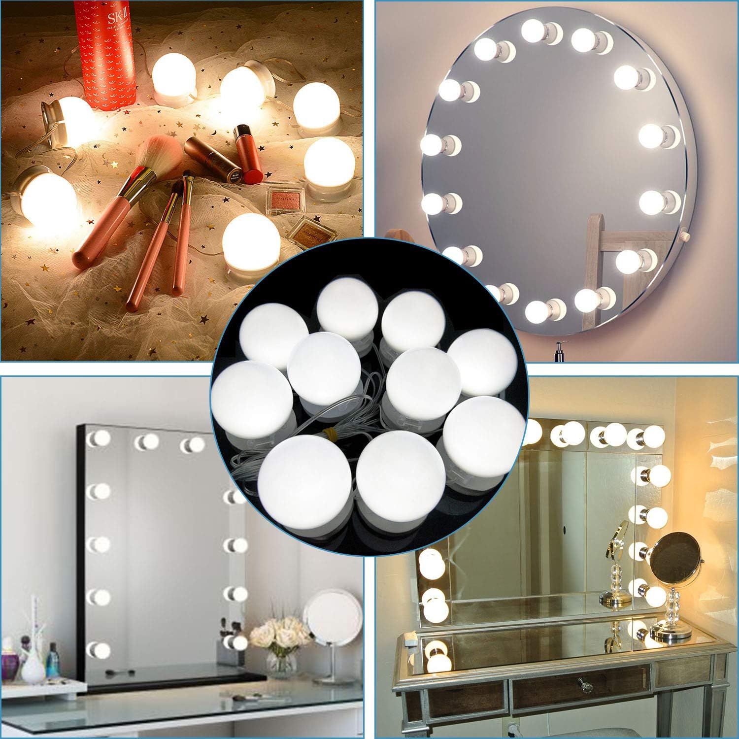 Buy Vanity Mirror Light Hollywood Style LED Vanity Mirror Lights Kit