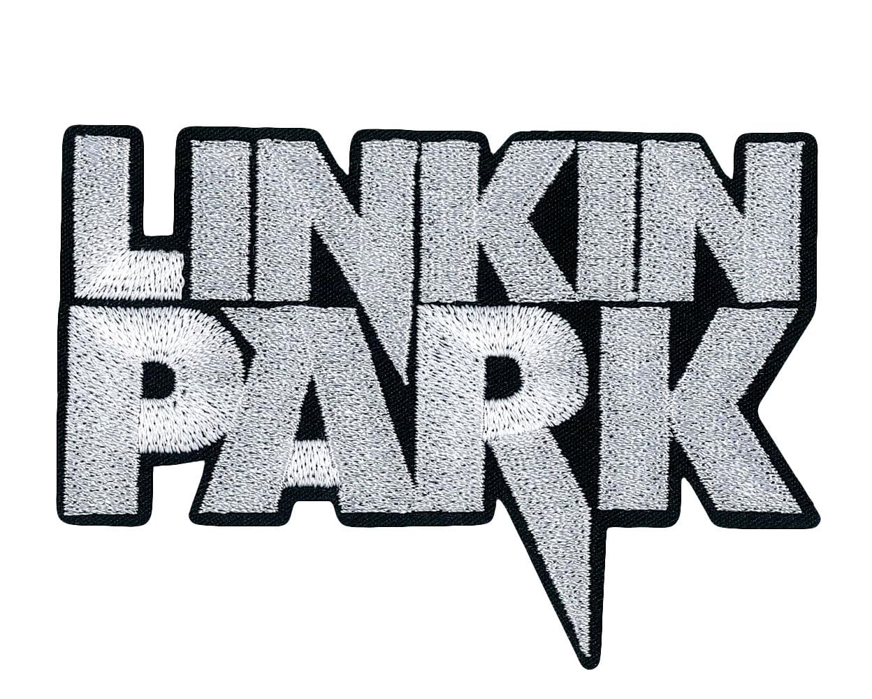 C&D Visionary White, Black Linkin Park Full Logo Patch