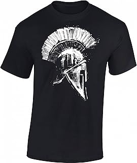 Camiseta de gimnasio para hombre: Spartaner – Sparta – Camiseta Spartan – Camiseta deportiva para hombre