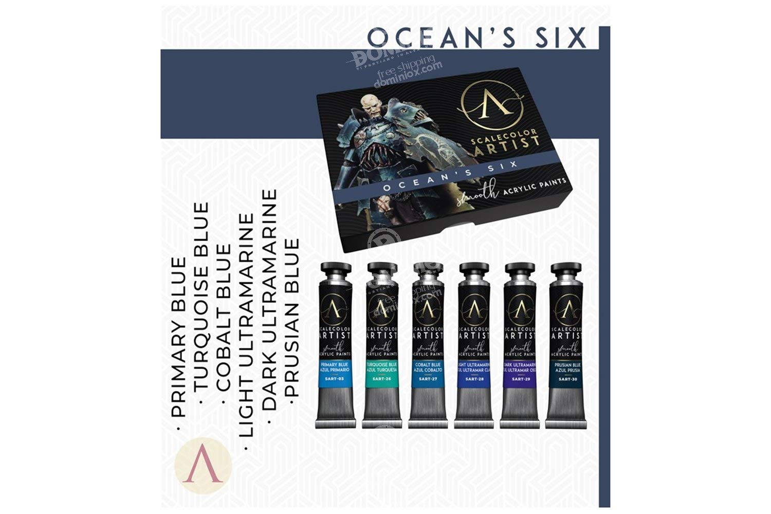 SCALE75Ssar-06 Ocean´S Six (6x20ml)