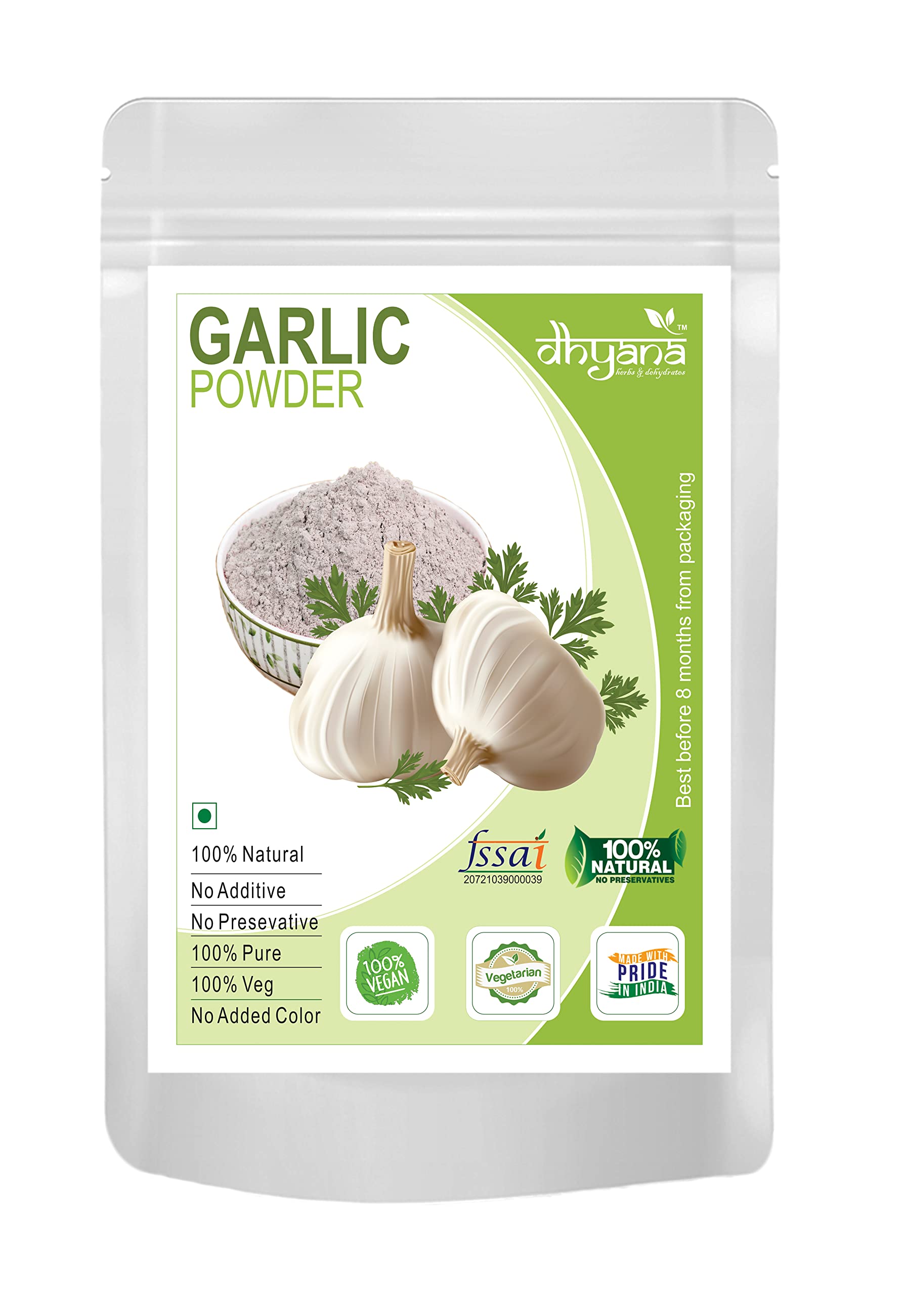Dhyana Exim Garlic Powder 1KG ( 500gm x 2 Pack ) Lahesun Powder (B09HTZM1Z6) Amazon Price History, Amazon Price Tracker