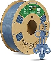Vista 19 de Overture Filamento ABS de .06 pulgadas con superficie de construcción de 7.87 pulgadas, Consumibles de impresora 3D Carrete de 2.2 libras, precisión