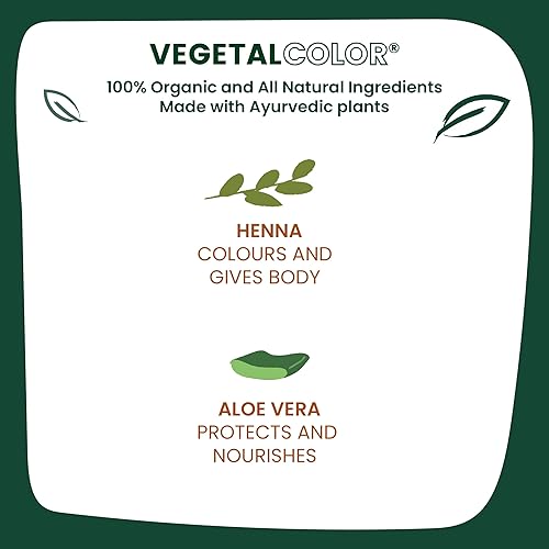 Miniatura 9 de Herbatint Henna Color Tinte orgánico para el cabello, polvo de henna a base de plantas y fórmula herbal, vegano, rojo caoba, 3.5 onzas