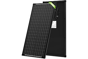Weize 100 Watt Solar Panel: Harness Clean Energy for Off-Grid Living