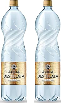 Distilled Water 3.0 Litres Premium Quality Pack 2x1,5 L Ultra Pure Steam Distilled Water